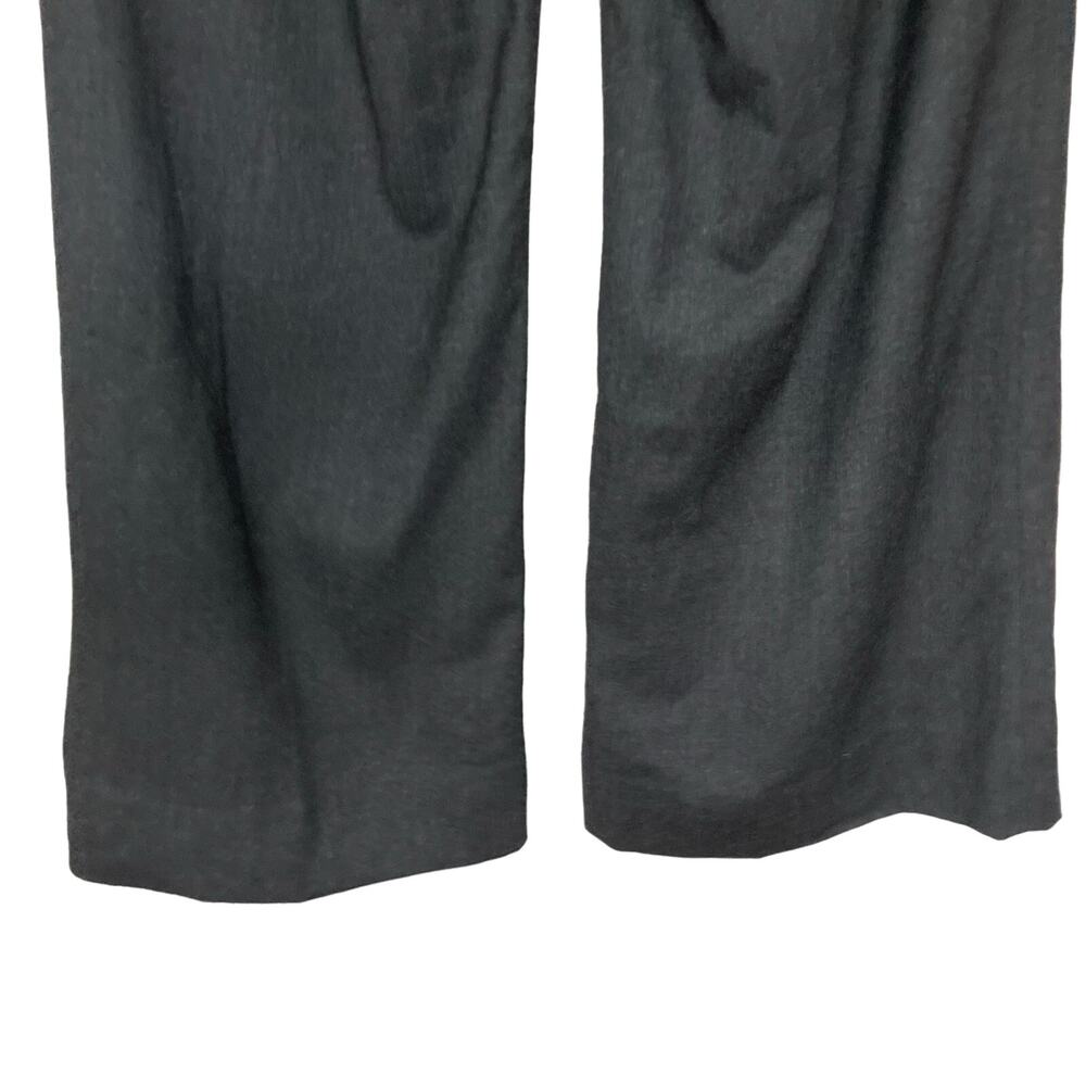 Eileen Fisher Wool Gray Wide Leg Palazzo Dress Pants High Rise Pockets Size XS - Picture 14 of 16